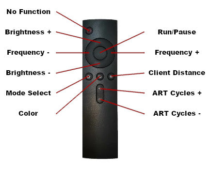 EMDR Lightbar. Stand alone remote control or Wi-Fi operation option.